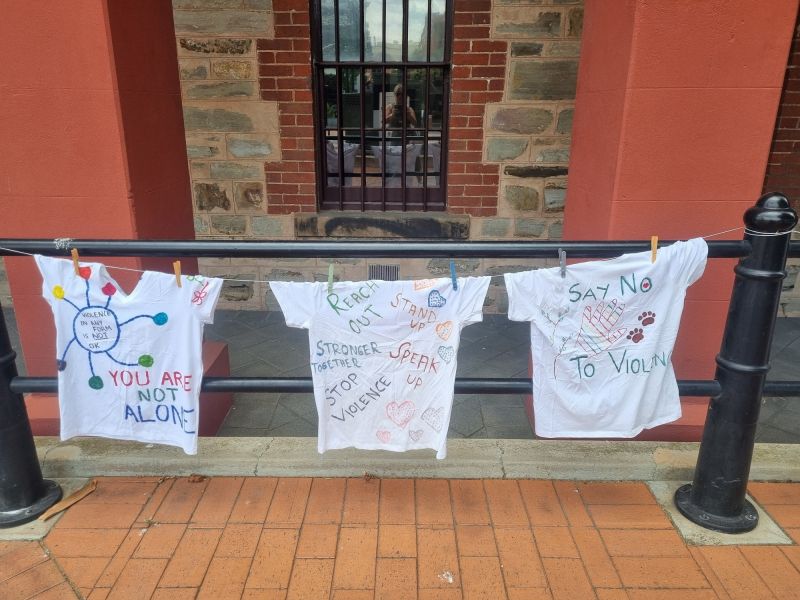 Clothesline  - Visitor Centre 2